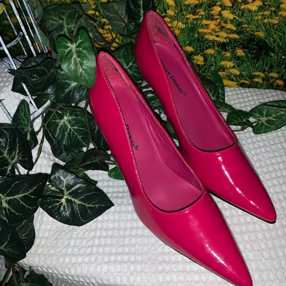 Pierre Dumas hot pink heels